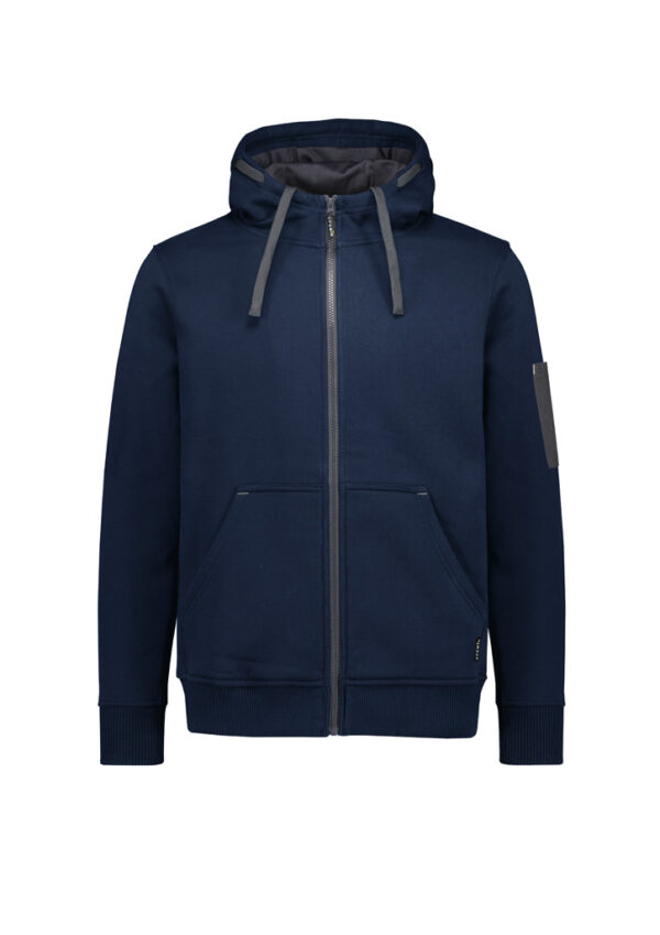 Syzmik Hoodie Zip Front Multi-Pocket Unisex ZT468 - Image 3