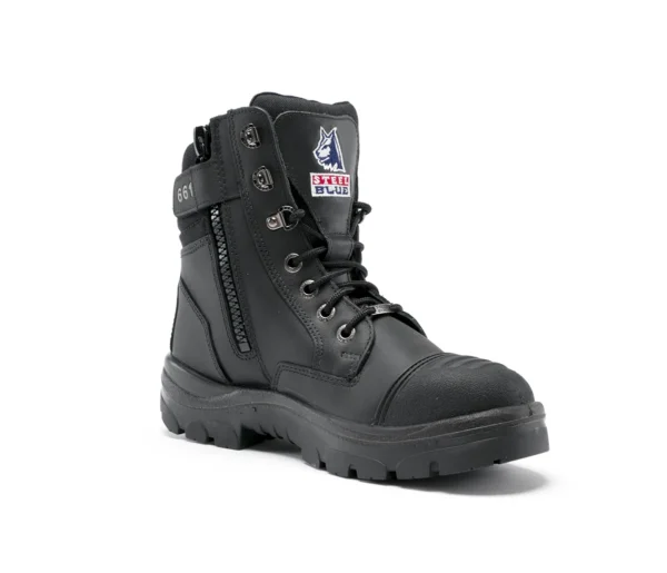 Steel Blue Southern Cross Boot Anti Penetration Zip Scuff - Image 2