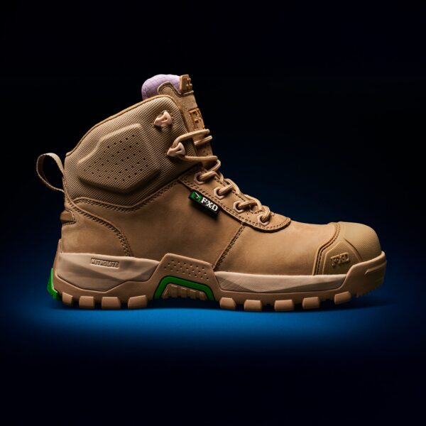 FXD Womans Boots Zip Sided WB-2W Clay Or Black