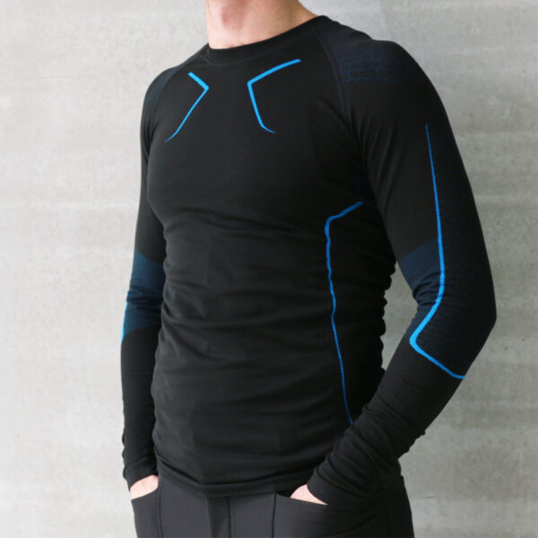 Esko BASE1 Thermal , Long Sleeved Top, Body Mapped Base Layer