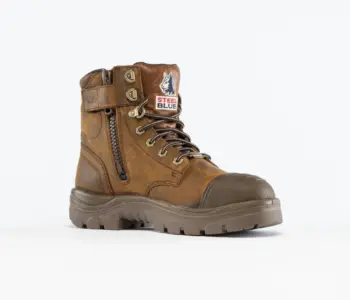 Steelblue Argyle Waterproof Boots Scuff Brown 312639