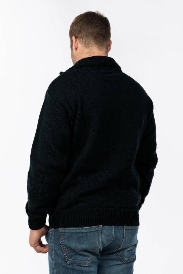 MKM Windbreaker Half Zip Collar Jersey 100% NZ Wool - Image 5