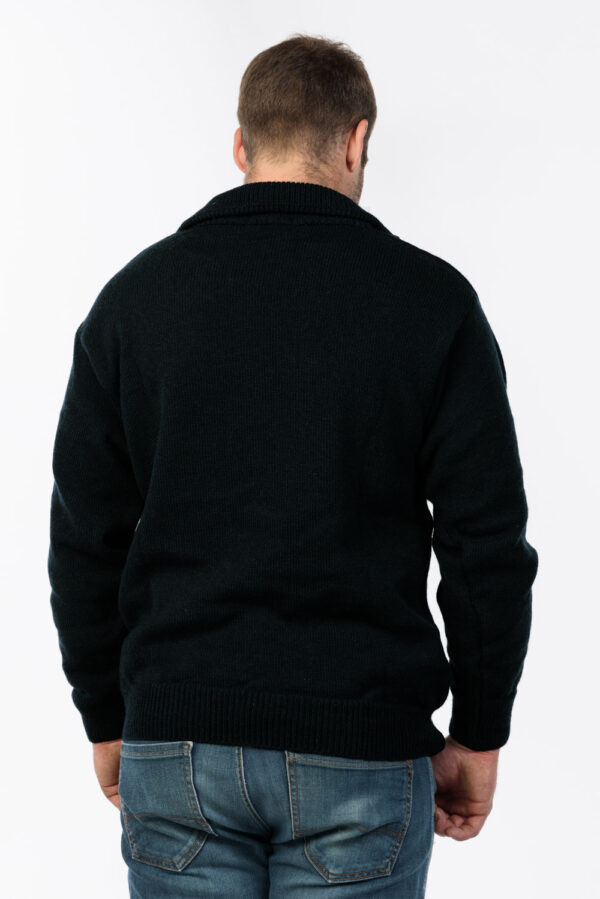 MKM Windbreaker Half Zip Collar Jersey 100% NZ Wool - Image 2