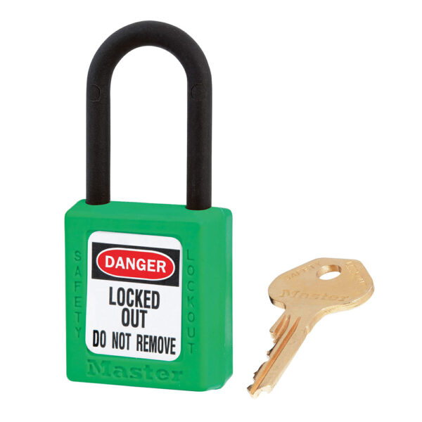 Master Lock Safety Padlock Dielectric Nylon Shackle 406 38mm - Image 4