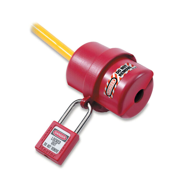 Master Lock Plug Lockout 487 - Small
