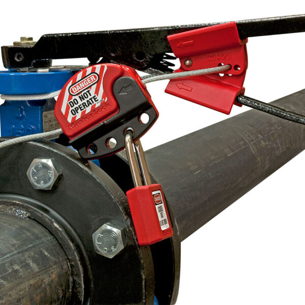 Master Lock Batterfly Valve Lockout - S3920 Device Only - Image 2