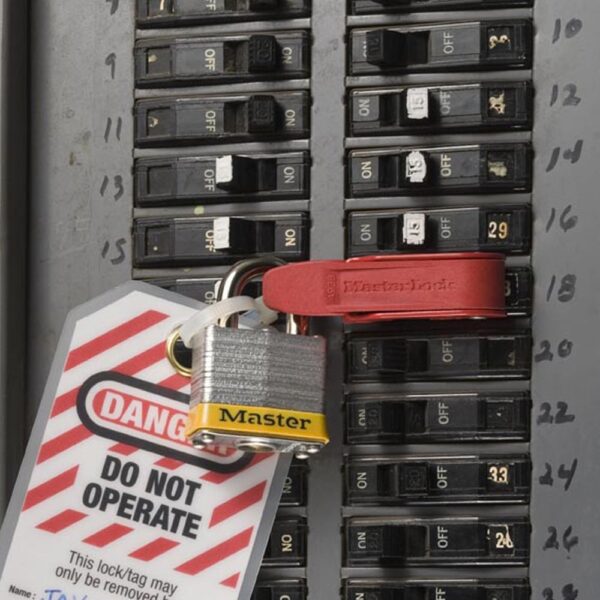 Master Lock Electrical Lockout Grip Tight Circuit Breaker 0493B - Image 2