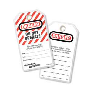 Master Lock Lockout Tag “Do Not Operate” Reusable – Pkt(12)