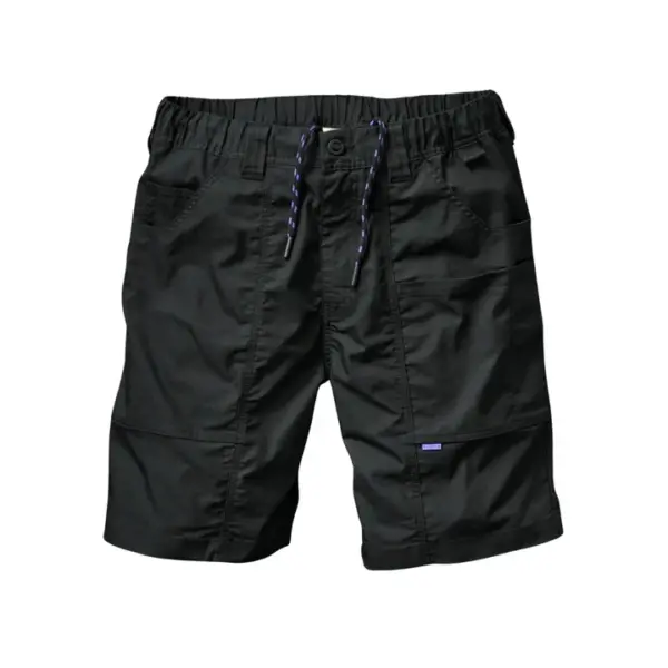 x/dmg Tade Price Elastic Waist Shorts US-4 Tech Cotton Stretch