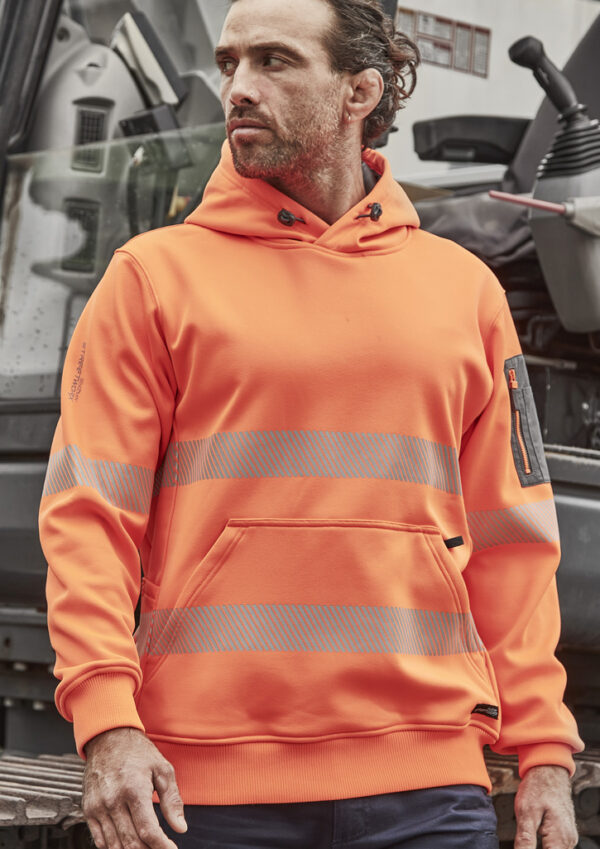 Streetworx Water Resistant Hoodie, Segment Tape Yellow or Yellow ZT867