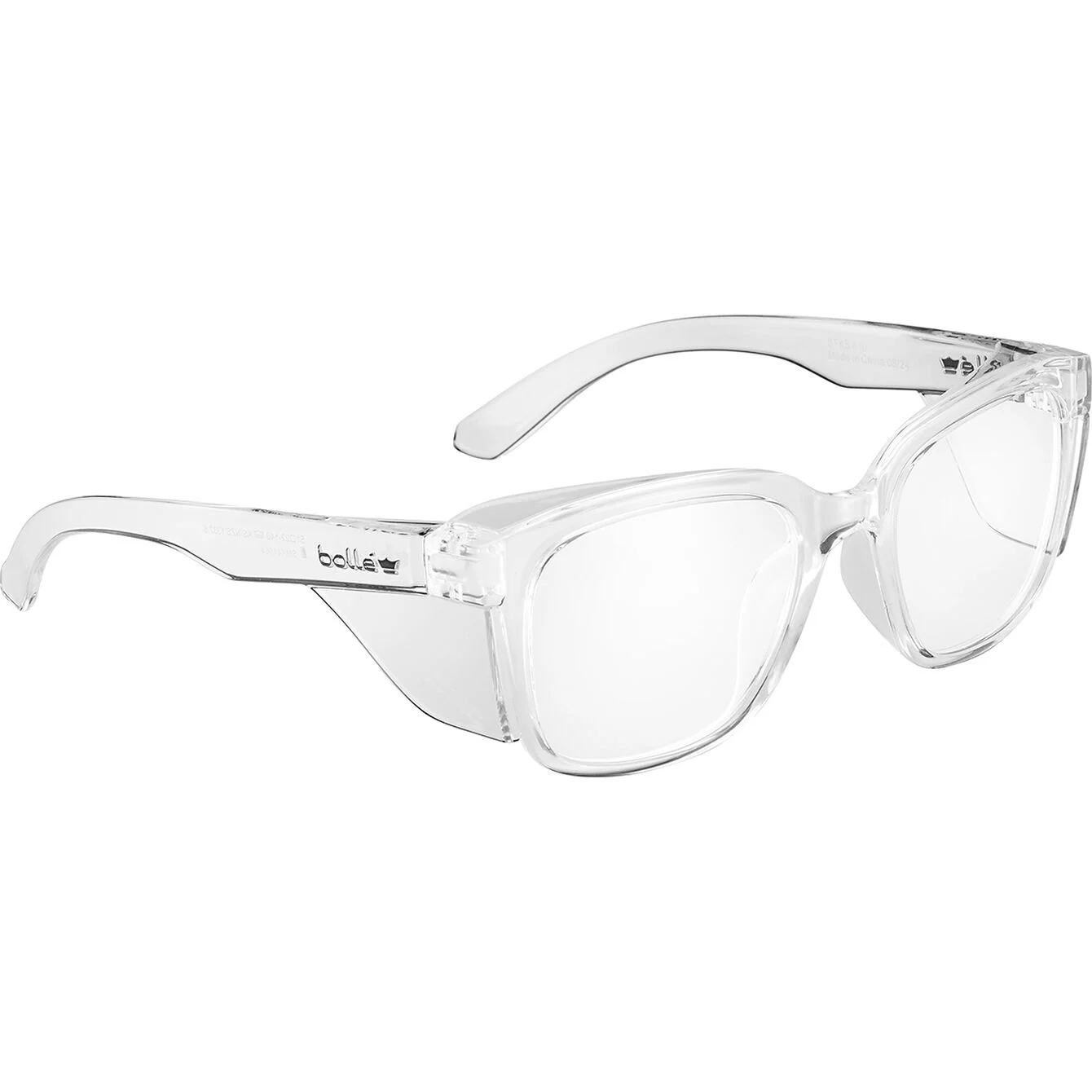 Bolle STKS Clear Lens 410 Platinum - Crystal Frame