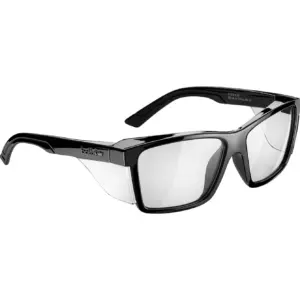 Bolle STKS 420 Clear Lens Platinum – Black Gloss Frame