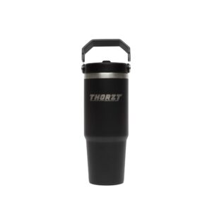 Thorzt 1L Stainless Steel Drink Bottle – Black