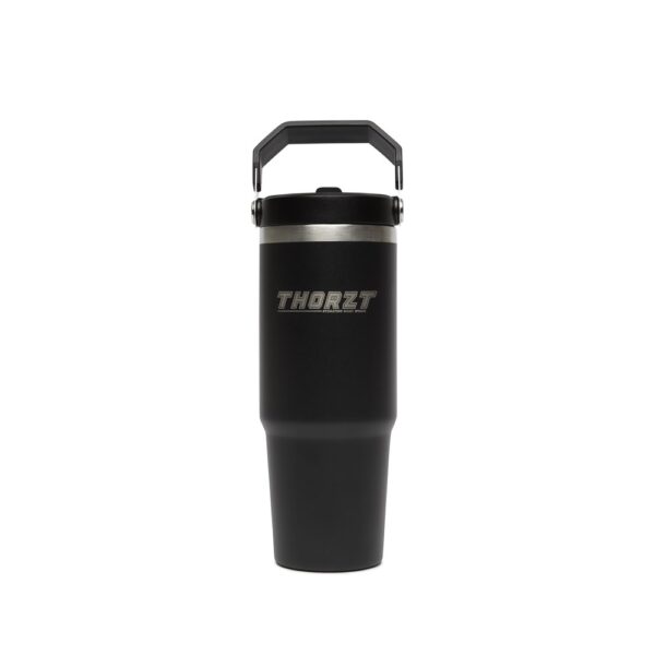 Thorzt 1L Stainless Steel Drink Bottle - Black