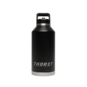 Thorzt 2L Stainless Steel Drink Bottle – Black