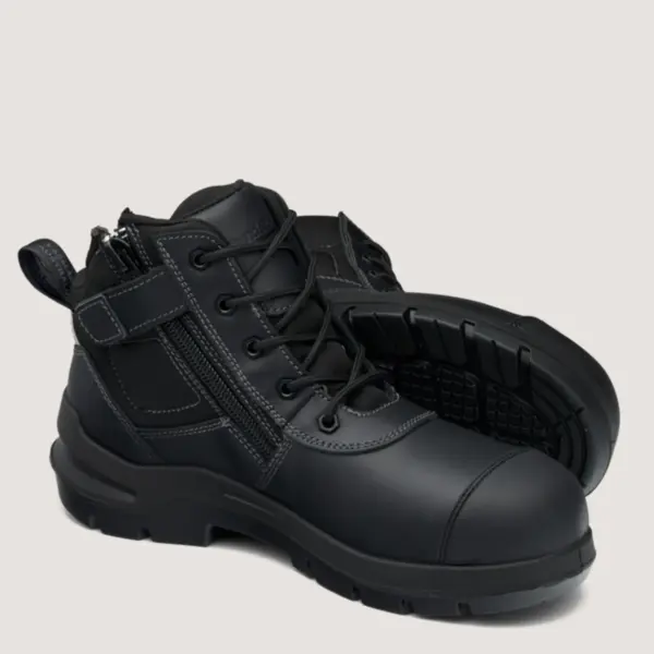 Blundstone Durafit Zip Sided Boot 7551 - Black