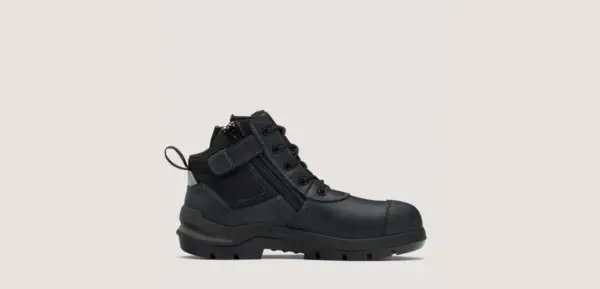 Blundstone Durafit Zip Sided Boot 7551 - Black