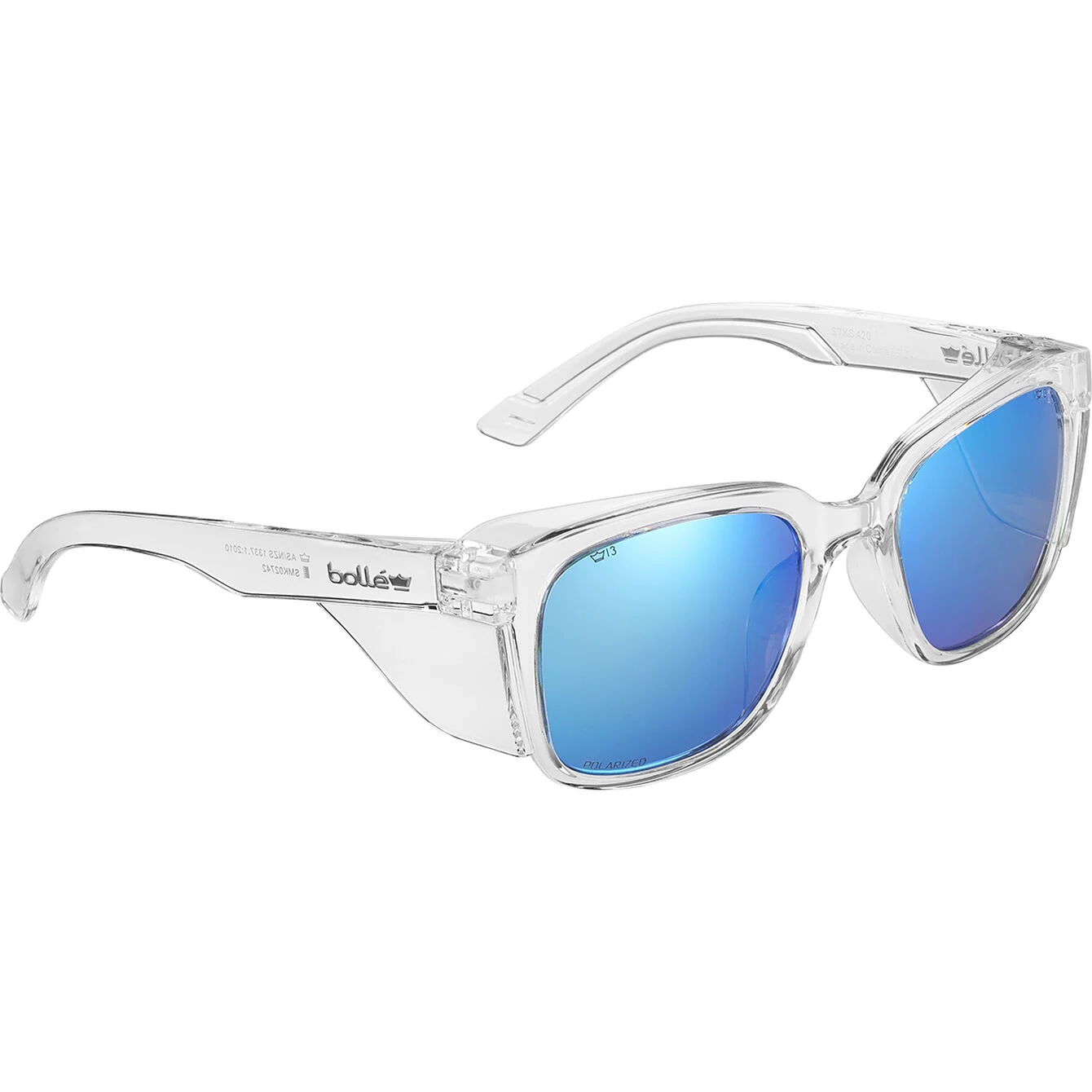 Bolle STKS 410 Colbalt Polarized Lens - Clear Frame