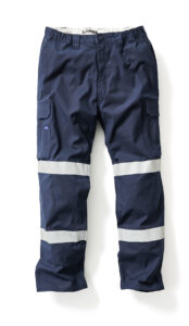 x/dmg Trade Price UP-2T Taped Pant – Navy, Elastic Waist