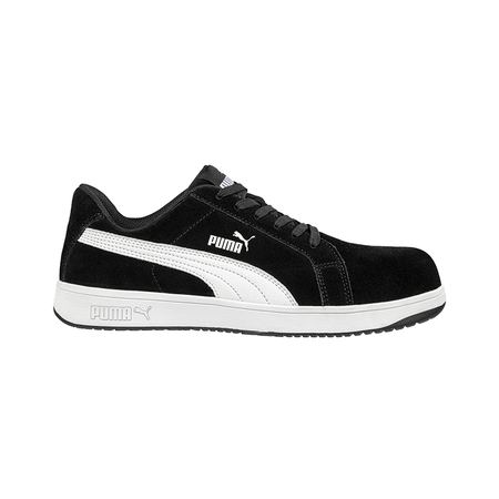 Puma Iconic Safety Shoe Suade Black/White