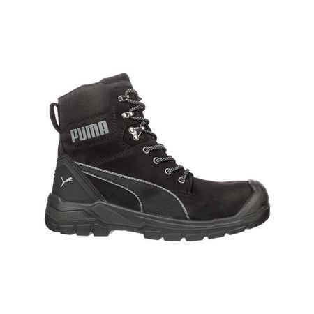 Puma Conquest Safety Boot Zip Sided Waterproof - Black