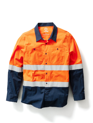 x/dmg Taped Long Sleeve Hi Vis Shirt