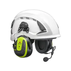 3M PELTOR WS ALERT X+ App Headset Helmet Attached, Bluetooth 28db Class 5