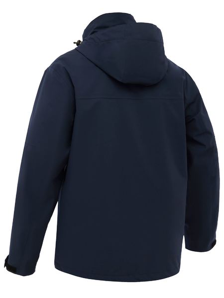 Bisley Lightweight Rain Shell Jacket Navy Or Black - Image 5