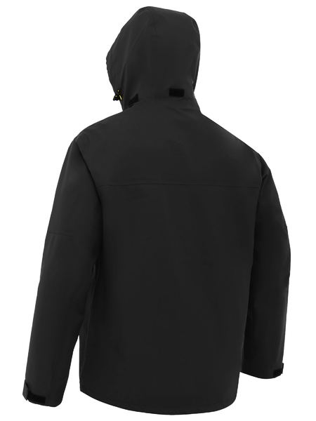Bisley Lightweight Rain Shell Jacket Navy Or Black - Image 3