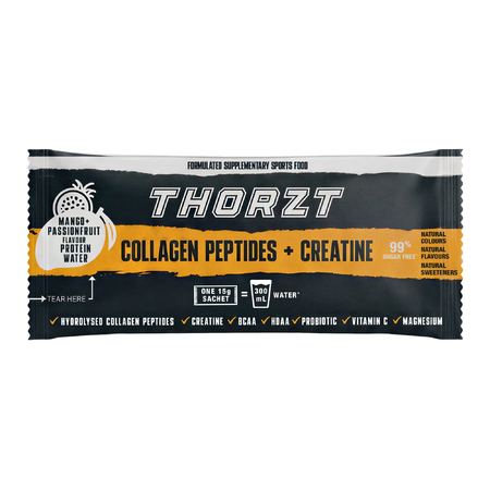Thorzt Collagen Peptides Creatine Protein Water 20 Sachets - Image 2
