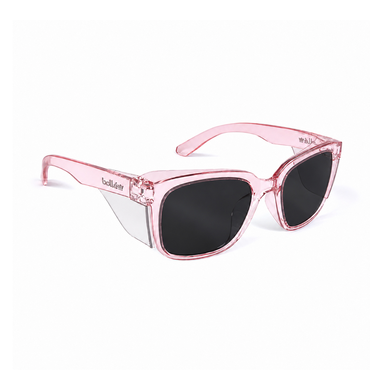Bolle STKS 410 Pink Frame Smoke Platinum Lens