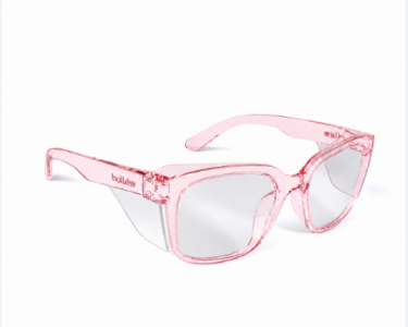 Bolle STKS 410 Pink Frame Clear Platinum Lens