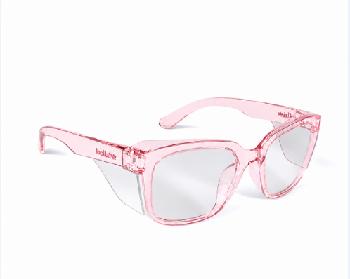Bolle STKS 410 Pink Frame Clear Platinum Lens