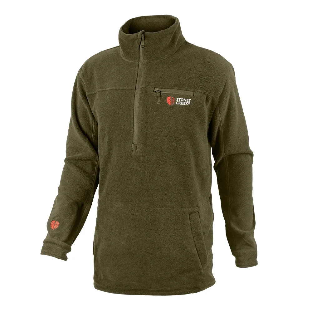 Stoney Creek Quarter Zip Top Bayleaf