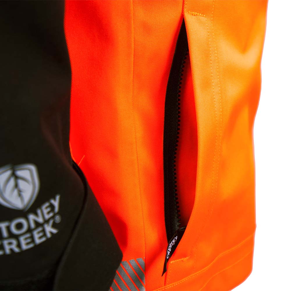 Stoney Creek Hi Vis Pioneer Jacket Orange - Image 4