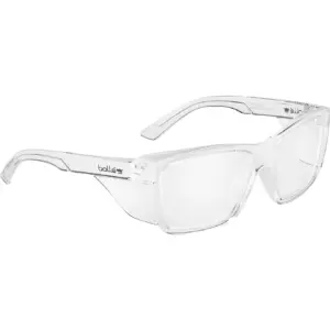 Bolle STKS 420 Clear Lens Platinum – Crystal Frame Large Size