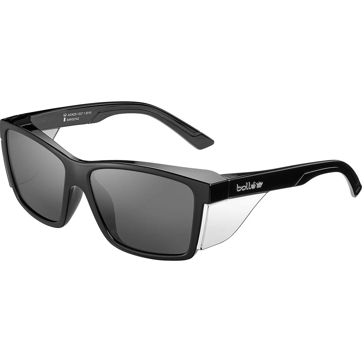 Bolle STKS 420 Smoke Lens Black Gloss Frame - Large Size - Image 3