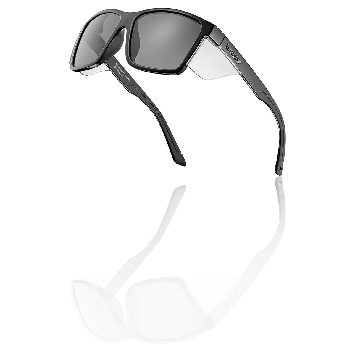 Bolle STKS 420 Smoke Lens Black Gloss Frame - Large Size - Image 5