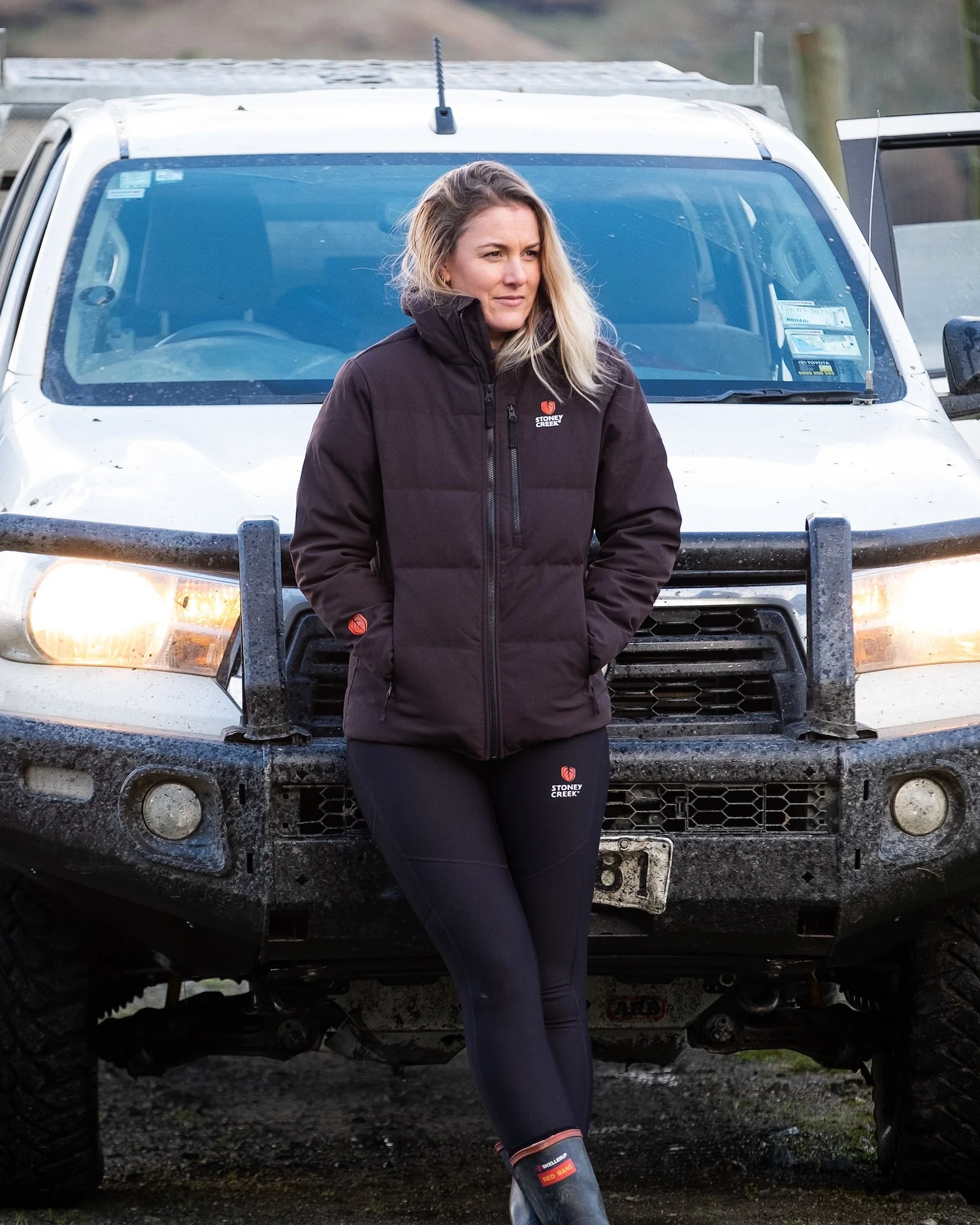 Stoney Creek Womens Thermotough Jacket - Black - Image 2