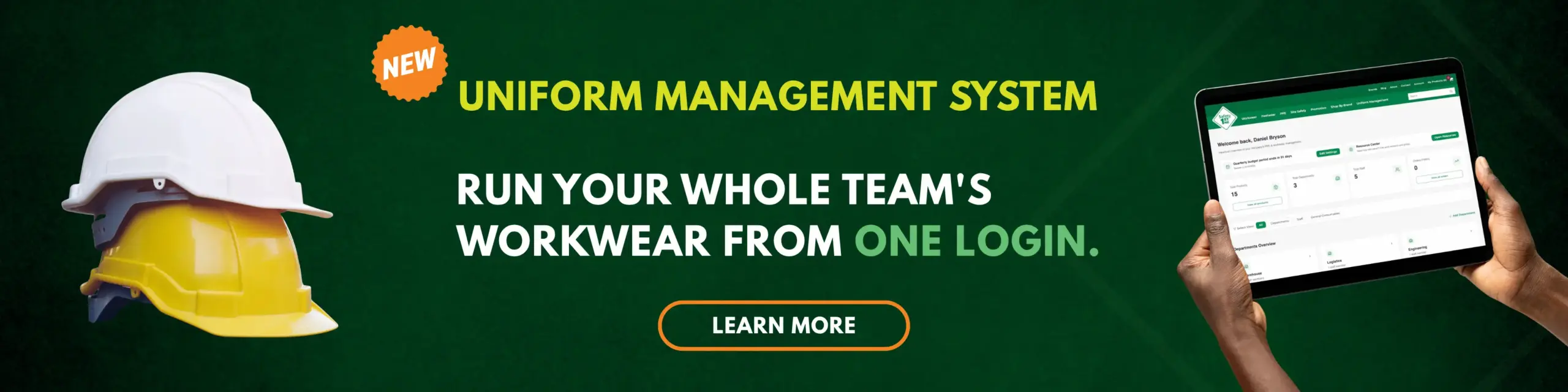 uniform management system banner