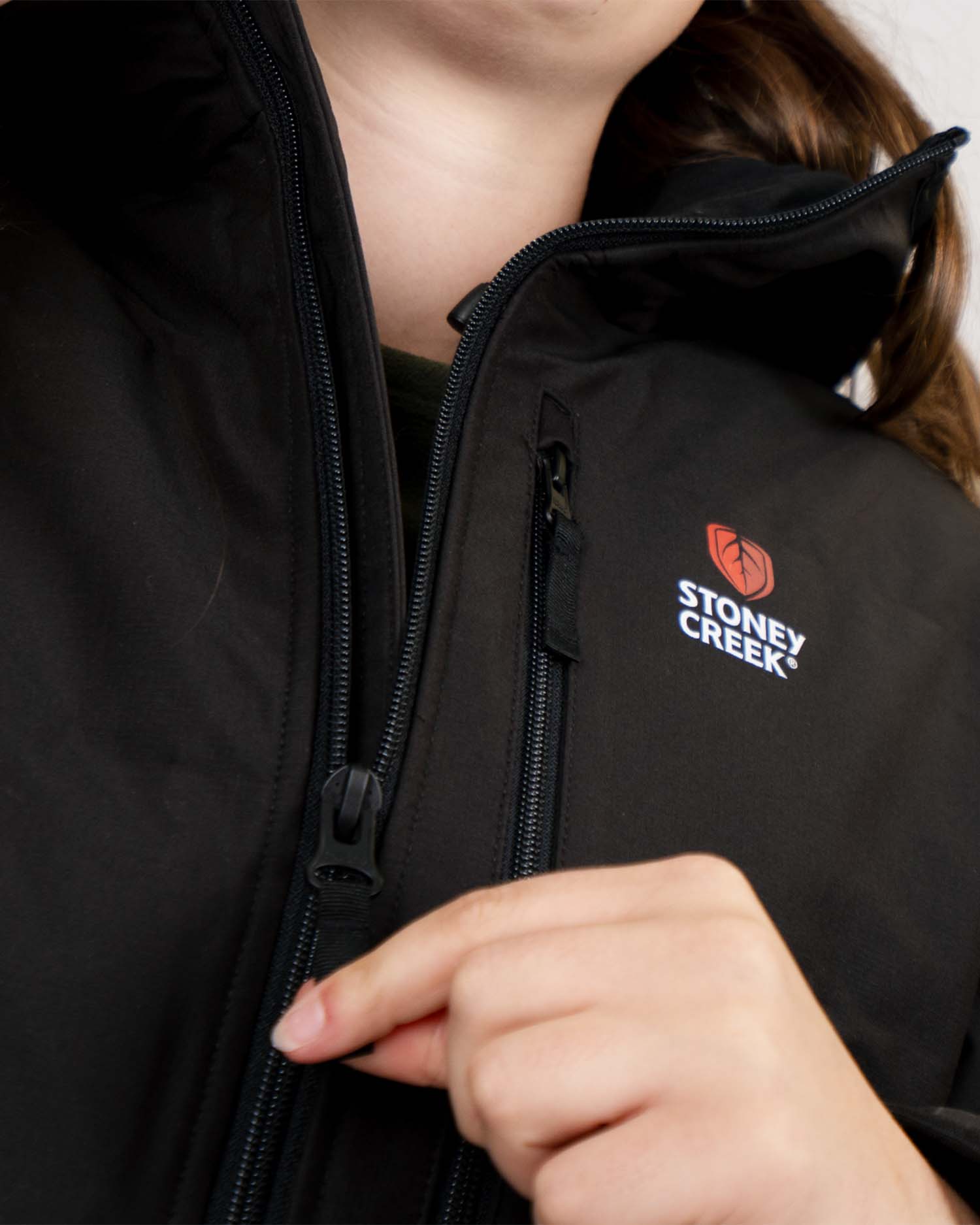 Stoney Creek Womens Thermotough Jacket - Black - Image 3