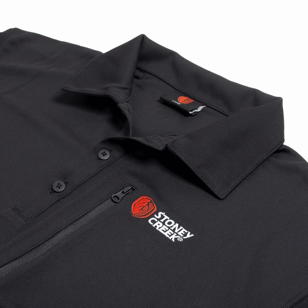 Stoney Creek Corporate Polo Black - Image 2